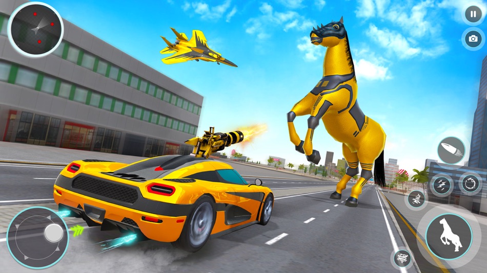 #1. Dino Game & Robots Simulator (iOS) 由: Awon Haider Naqvi