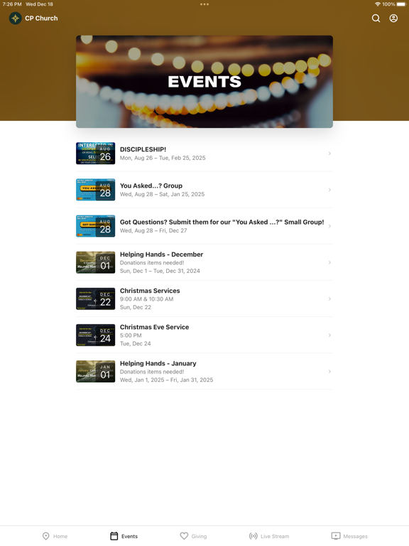 Connection Point - Vacaville iPad screenshot 2 - Education app