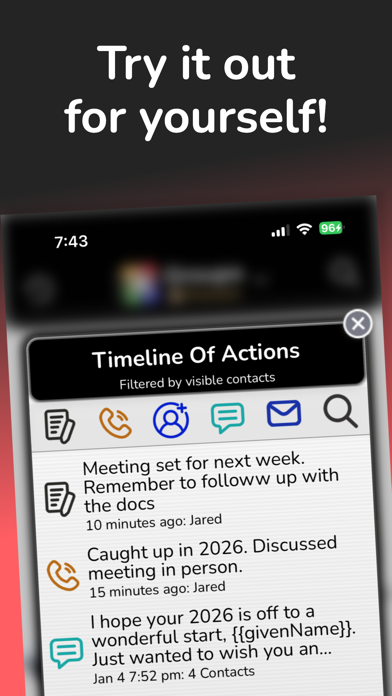 Groups iPhone screenshot 7 - Productivity app