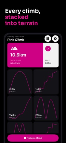 Pink Climb: Altimeter Screenshot 1 of 5