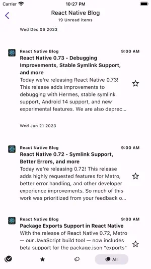 Circles Reader - RSS reader screenshot 3