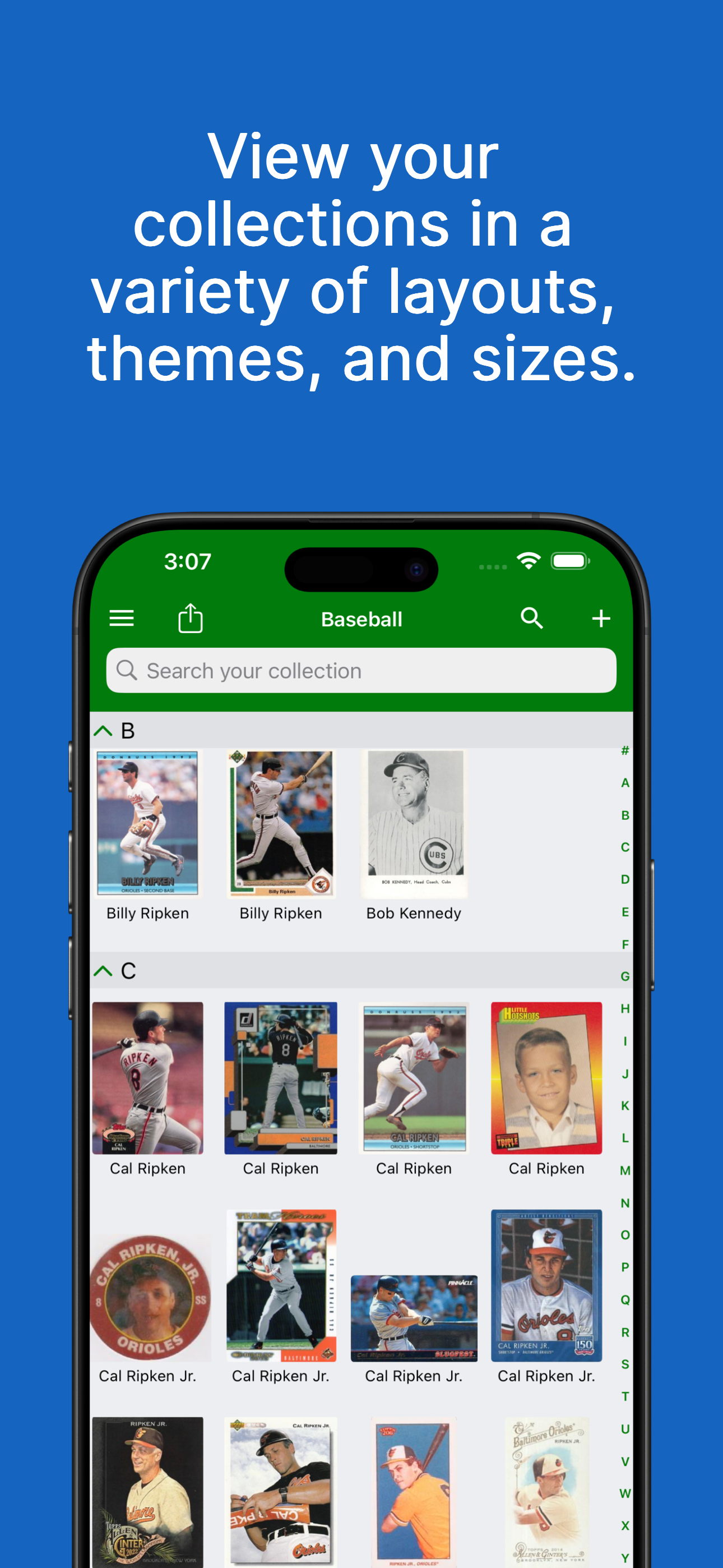 iCollect Trading Cards Scanner