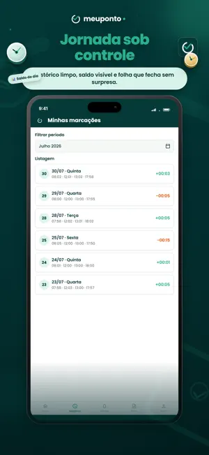 MeuPontoApp screenshot 4