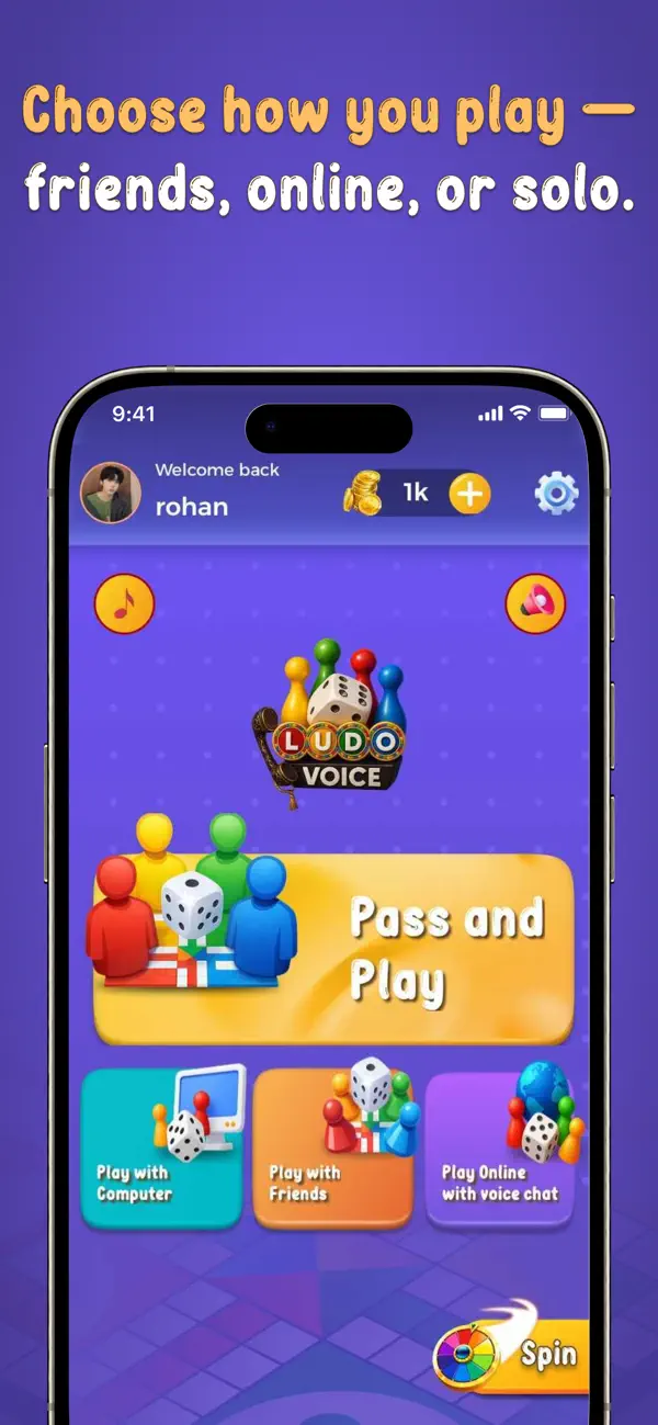 Screenshot #2 pour Ludo Voice