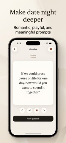 Deep Conversation Starters Screenshot 2 of 5