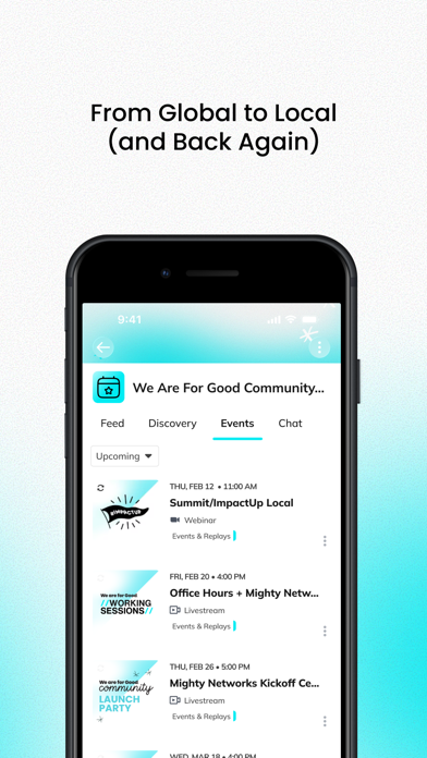We Are For Good Community screenshot