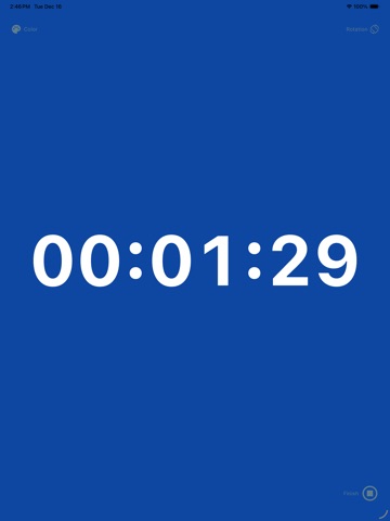 Run Timer : Running Clock iPad screenshot