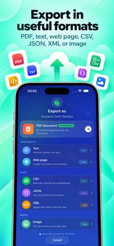 Backup & Restore - Text Export screenshot 4