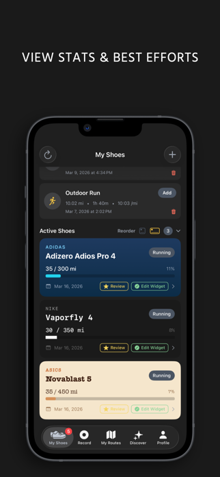 Glide: Run & Shoe Tracker Screenshot 6 of 10