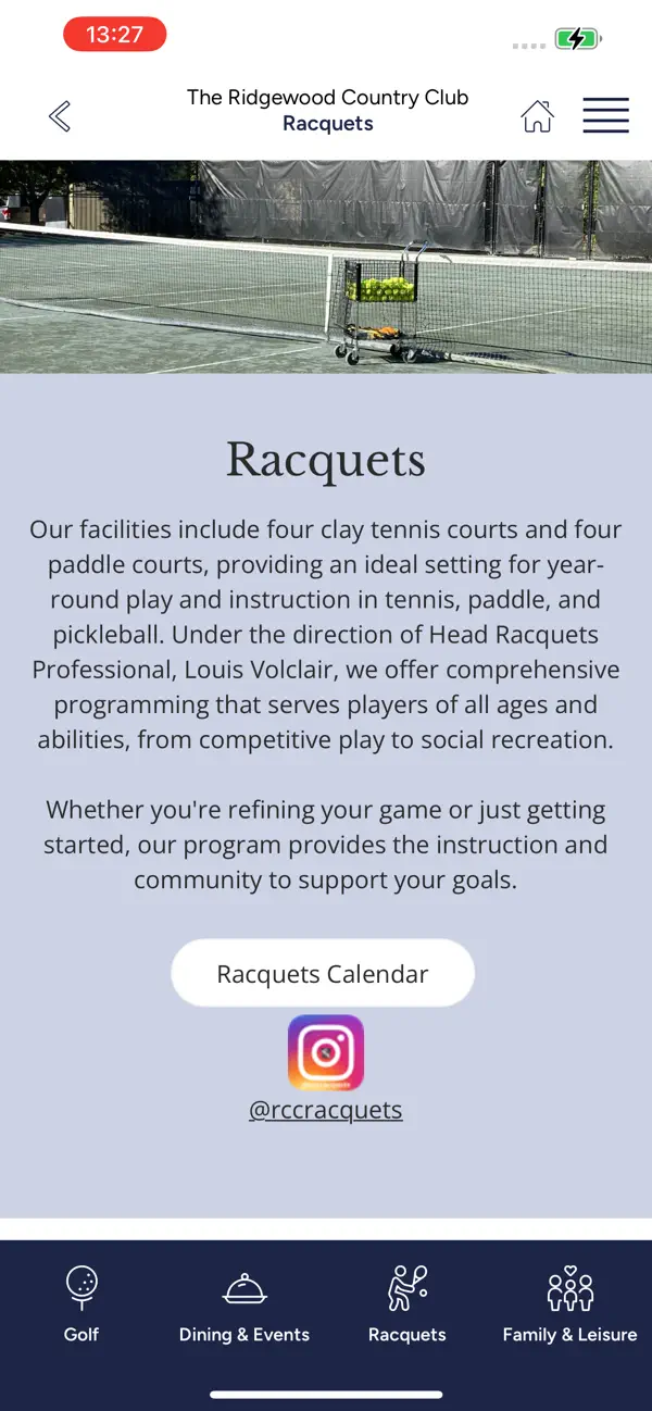 Screenshot #2 pour Ridgewood Country Club NJ