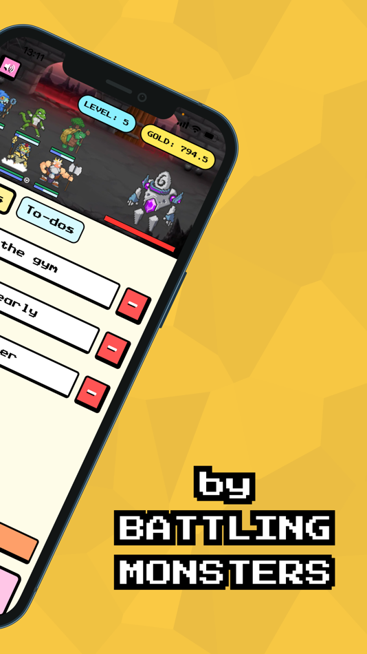 #2. BattleTask: Gamified To-Do RPG (iOS) 由: Hy Phan Bao Song