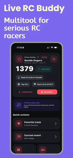 Live RC Buddy Analytics screenshot 1
