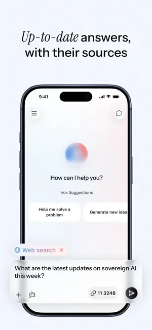 Vox Chat by Oreus AI screenshot 4