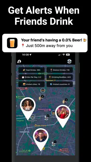 Beer Buddy - Friends Alerts screenshot 1