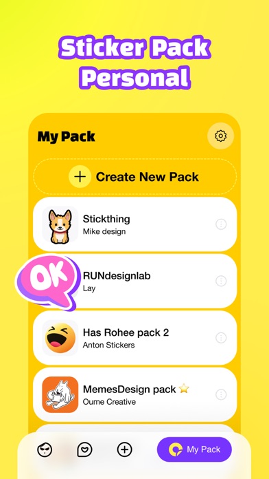 Top Sticker Maker: Funny Memes Screenshot
