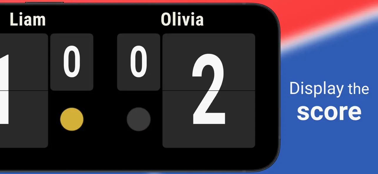 Screenshot #1 pour smartscore - Tennis de table