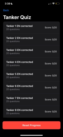 CDL Quiz iPhone screenshot