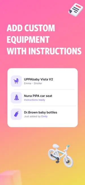 Parent Checklist screenshot 2