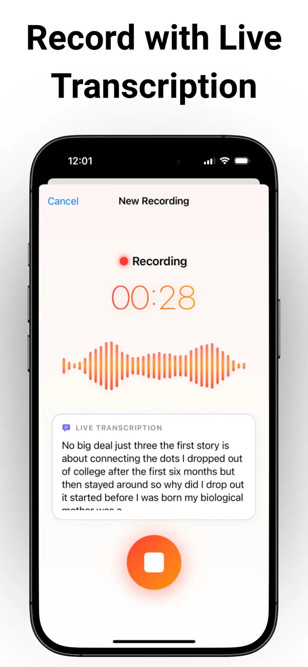 #1. AI Note Taker: NexaNote (iOS) By: LSA LTD