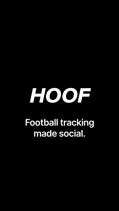 Hoof: Social Football tracking Screenshot 1 - AppWisp.com Hoof: Social Football tracking Screenshot 1 - AppWisp.com
