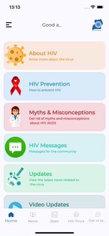 Uganda Aids Commission App screenshot
