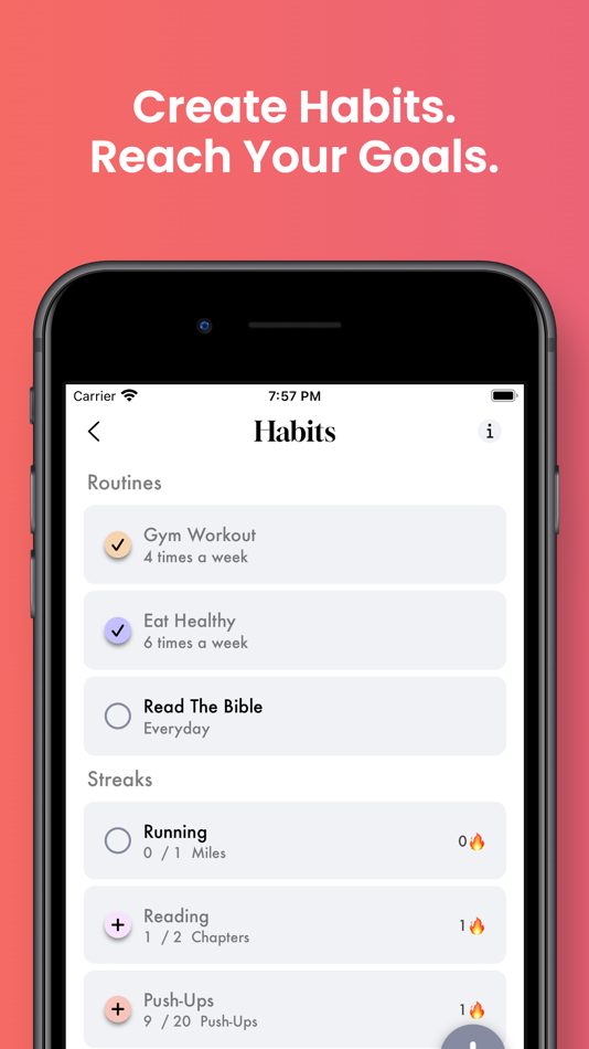 #1. New Year's Resolution Tracker (iOS) 由: Rafael Mirza