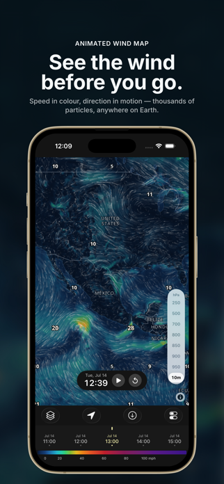 WindTrac: Wind & Wave Map Screenshot 1 of 7