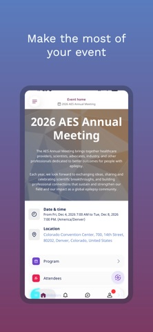 2026 AES Annual Meeting screenshot