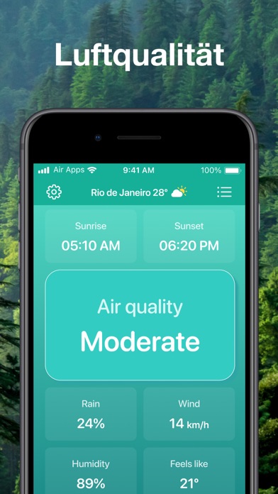 Wetter Air: Regenradar & Meteo screenshot 5