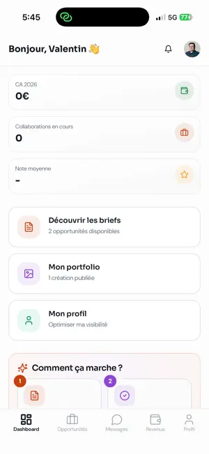 Creavo screenshot 1