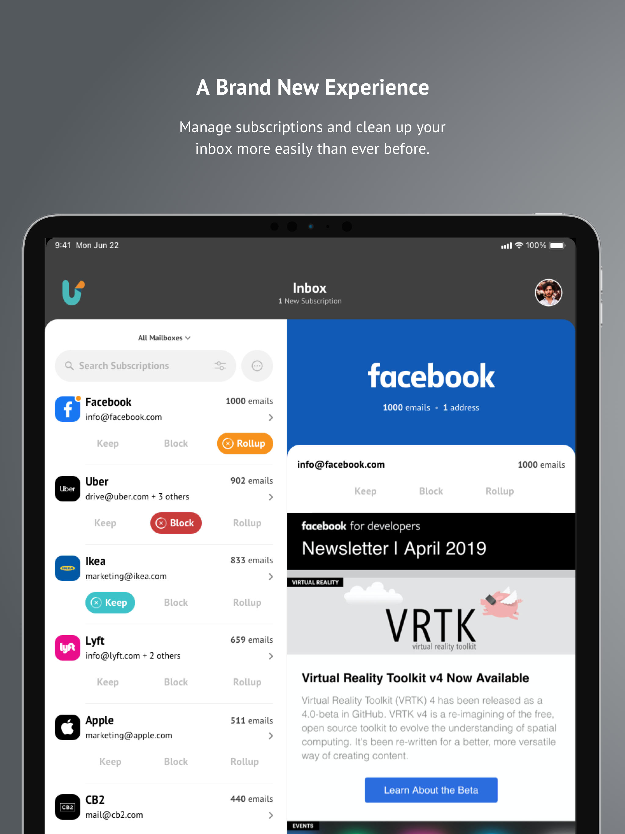 Unroll.Me - Email Cleanup screenshot 9