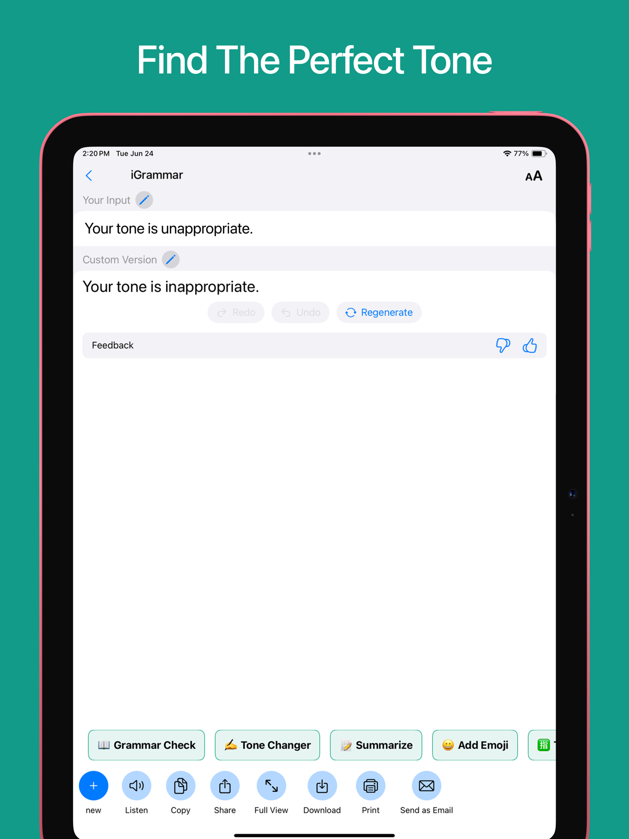 Grammar AI Checker & Corrector
