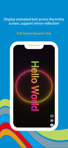 Wonder Banner - Led Scroller iPhone screenshot