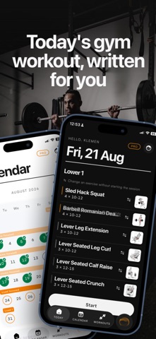 Gym Workout Planner - Charles Screenshot 1 of 7
