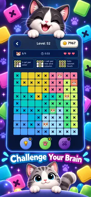 Nine Lives: Cat Sudoku Puzzle screenshot 3