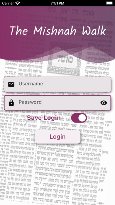 The Mishnah Walk Screenshot