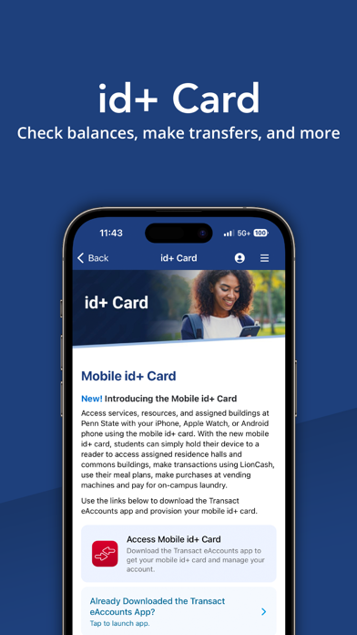 Penn State Go Screenshot