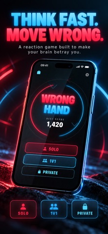 Wrong Hand: Reflex Duel screenshot 1