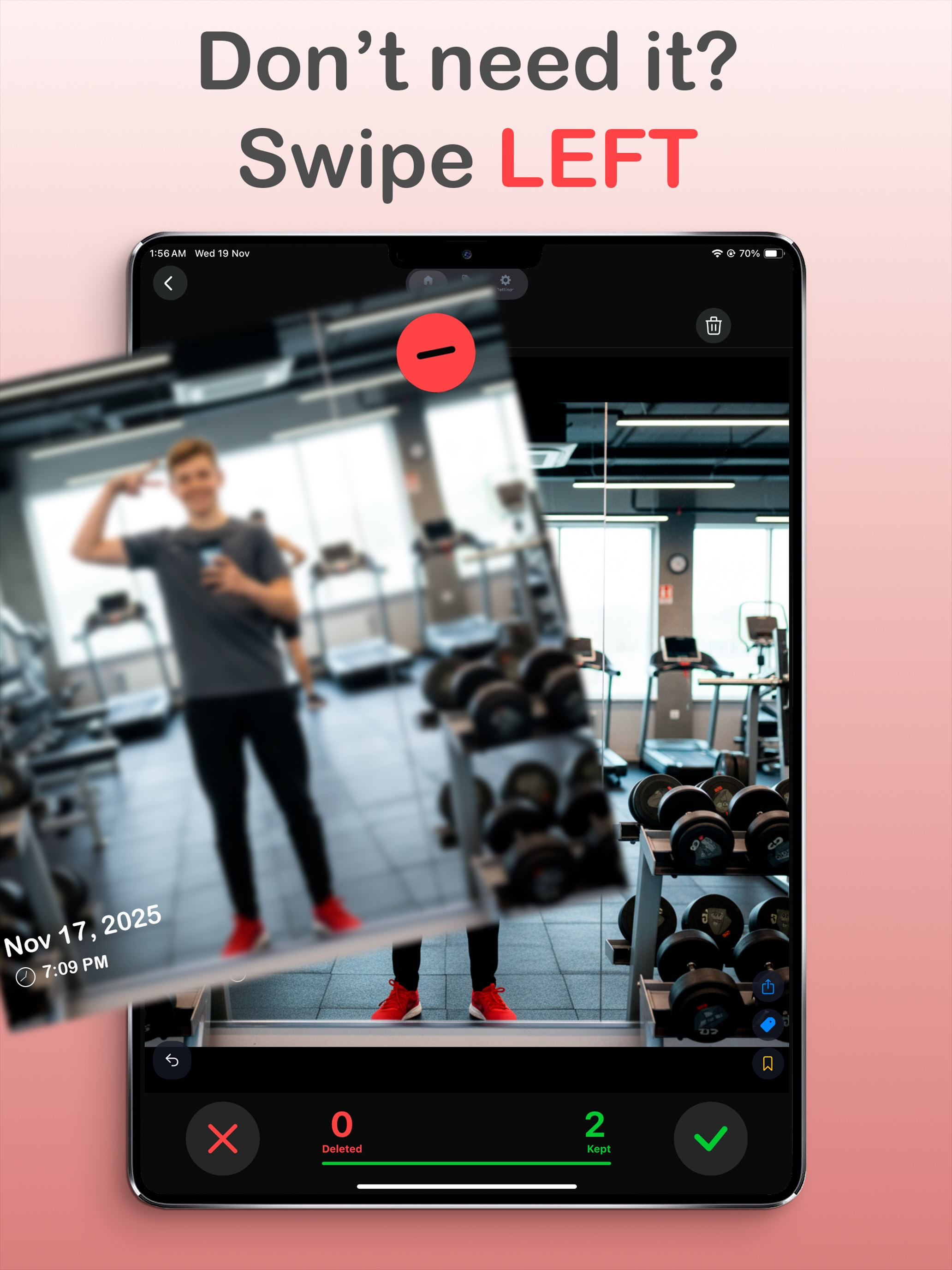 SwipeClean: Easy Photo Cleaner screenshot 9