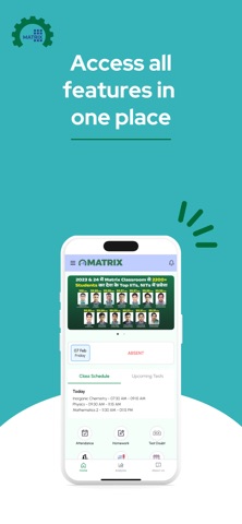 MATRIX Student App screenshot