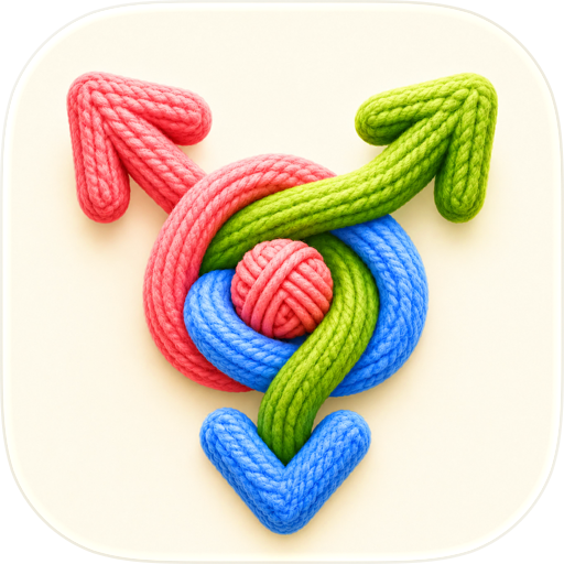 Yarn Untangle: Logic Puzzle