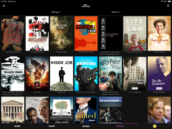 FidelityTV iPad screenshot 6 - Entertainment app