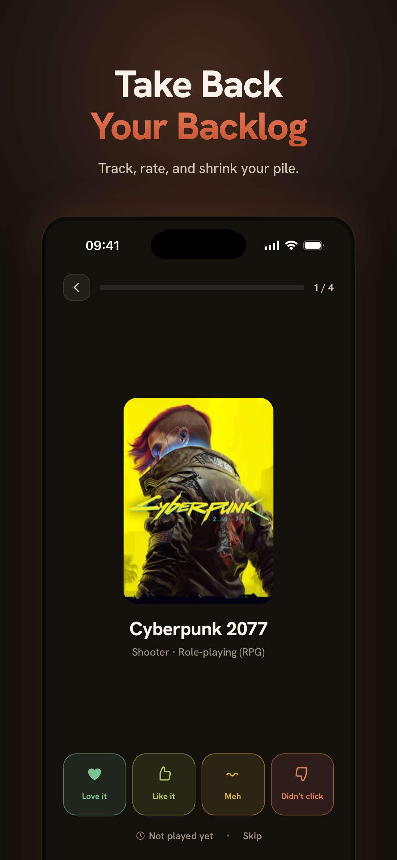 Game Backlog Tracker: NextPlay screenshot 4