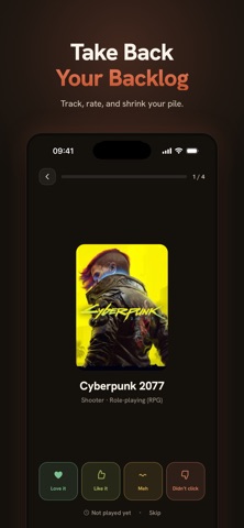 Game Backlog Tracker: NextPlay iPhone screenshot