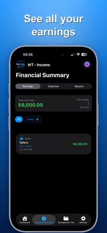 WizzTracker - Income screenshot