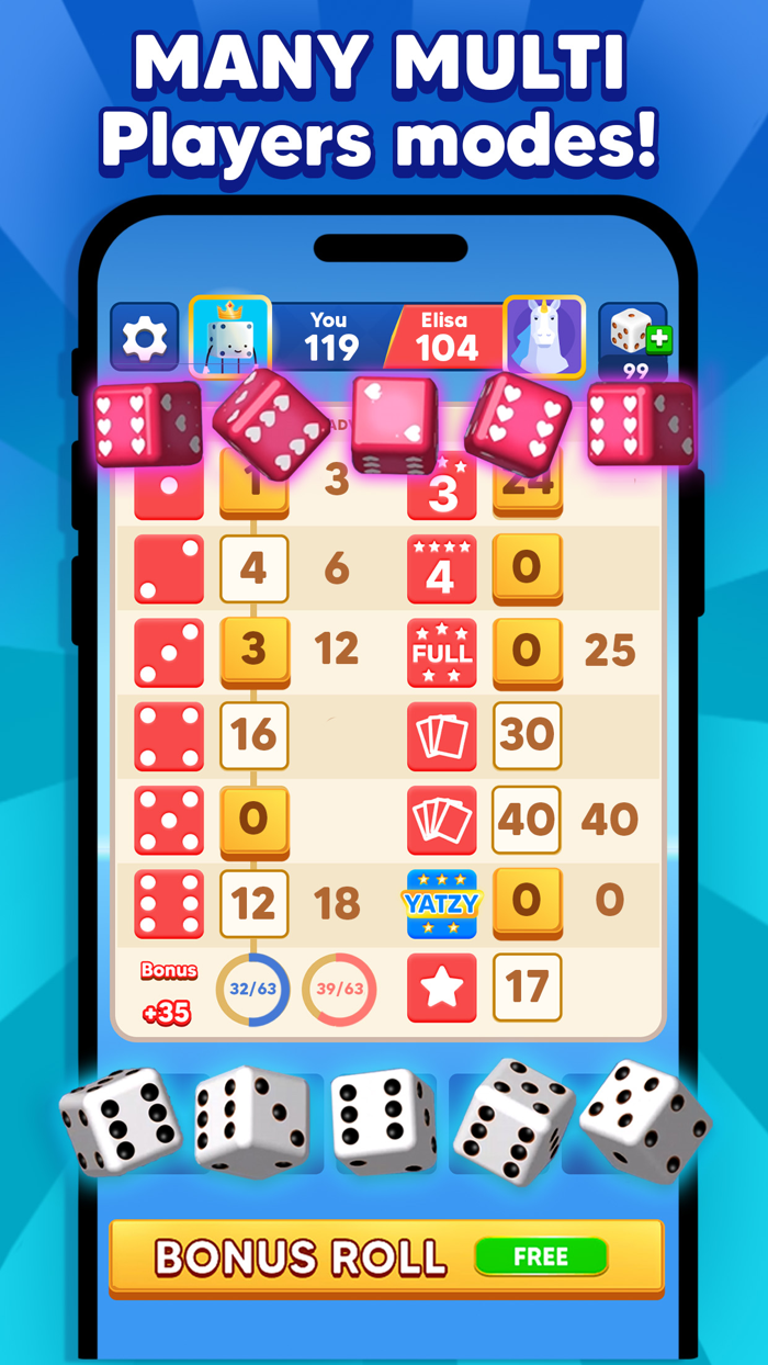 Yatzy Royal - Dice Game