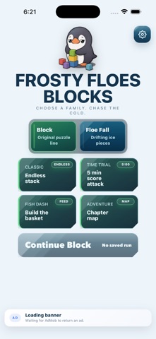 Frosty Floes Blocks screenshot