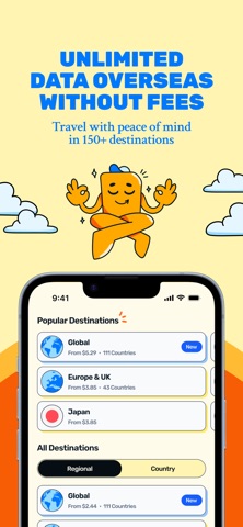 Simify eSIMs: Travel Connected screenshot