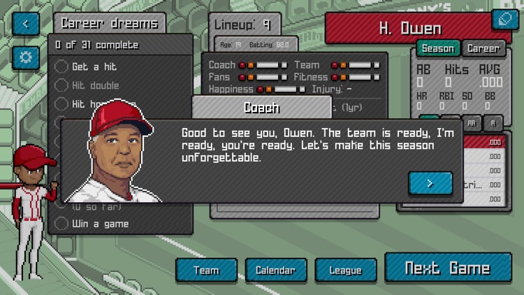 Pixel Pro Baseball