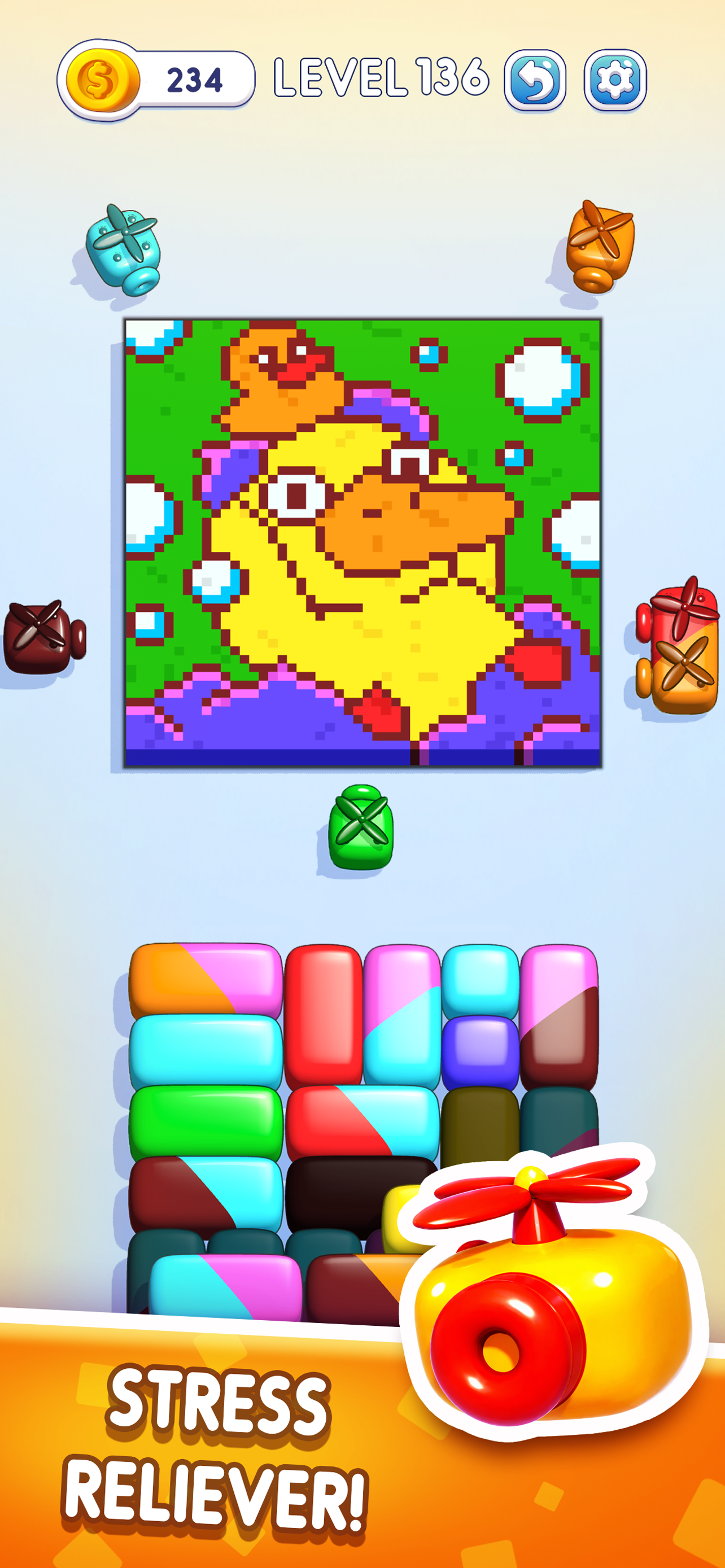 Pixel Orbit Blast screenshot 5